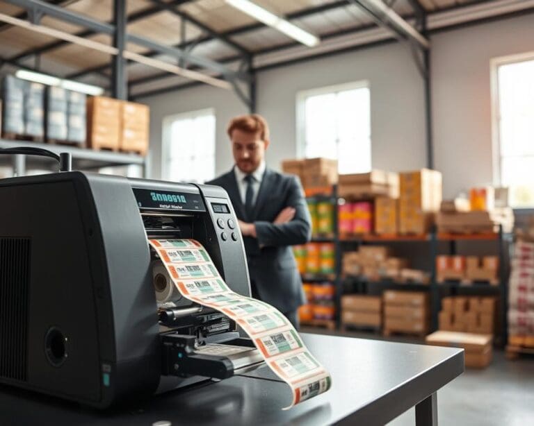 industriële labelprinter