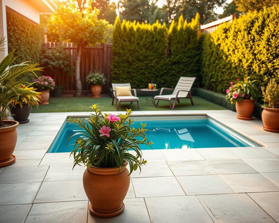 zwembad tuin
