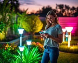 slimme tuinverlichting