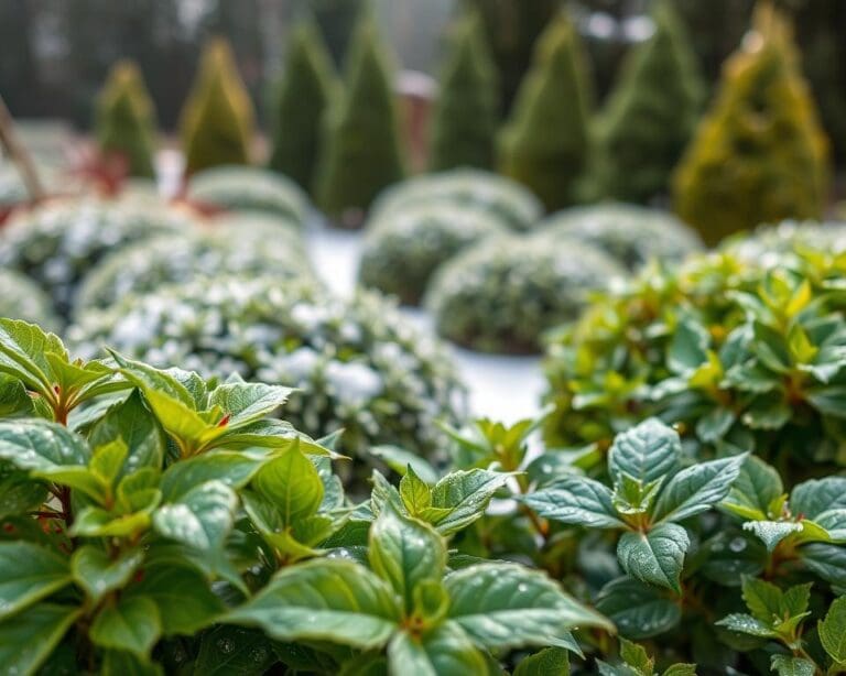 wintergroene planten