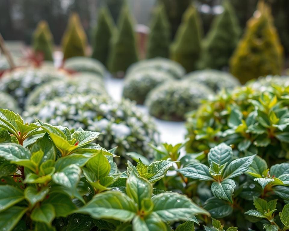 wintergroene planten