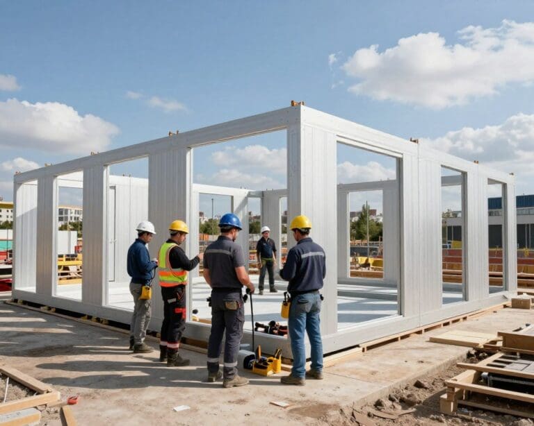 modulair installeren